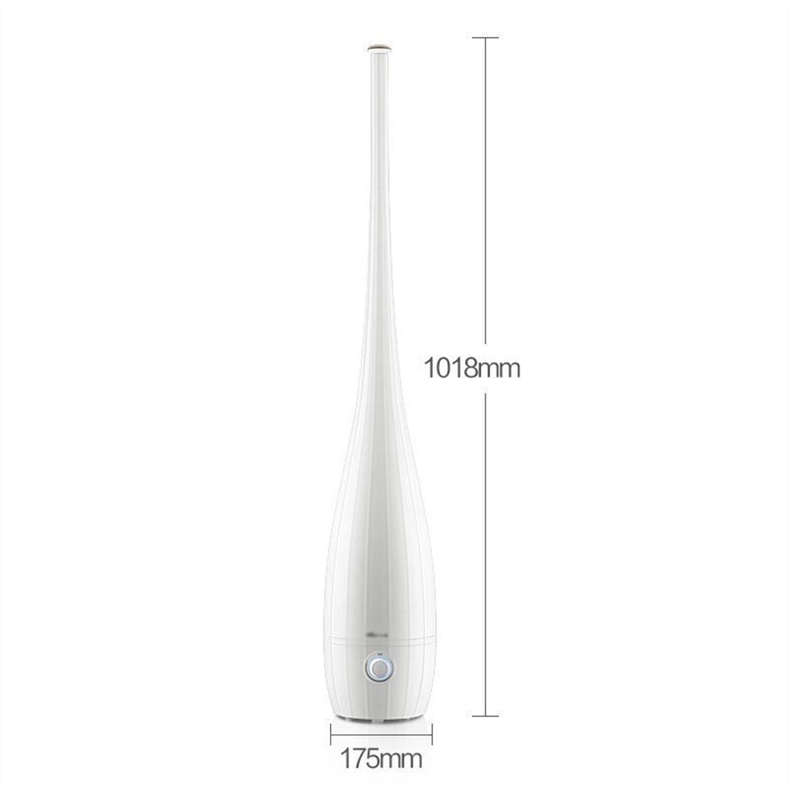 Umidificatore Umidificatore per Camera da Letto Domestico Umidificatore ad Alta capacità da 4 Litri Umidificatore da Pavimento Muto Diffusore di Olio, Spegnimento Automatico, Controllo tramite Manopol