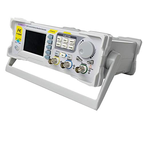 Lfhelper Generador de señal DDS FY6900, 60 MHz, función de generador de señal arbitraria, generador de forma de onda digital de dos canales, onda triangular, onda de impulso/onda dentada