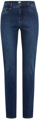 Brax Style.Mary Thermo Denim Pantalón, 24 Used Regular Blue, 31W / 34L Mujeres