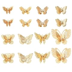 Golden Butterfly-16pcs