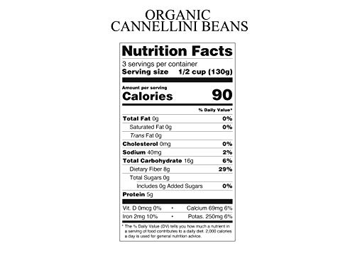 FRAMORE Canned Cannellini White Kidney Beans in Water (12 Pack), 14 Oz, Organic, Gourmet, Imported, Authentic Italian, Great for Beans and Rice, Antipasto, Soup