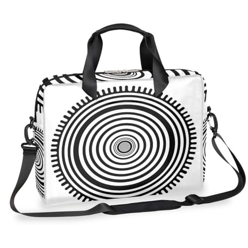 Sac ordinateur portable étanche 16 pouces avec anneau antichoc et bandoulière confort