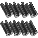 DIYEAH 50pezzi Piedini in Gomma Protezione per Griglia del Lavello Sostituzione Antiscivolo per Lavello da Cucina Supporto Stabile Design U