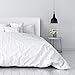 HAPPERS Cabecero antialérgico Polipiel Blanco 110x50x8 (Cama 105), Herrajes incluidos
