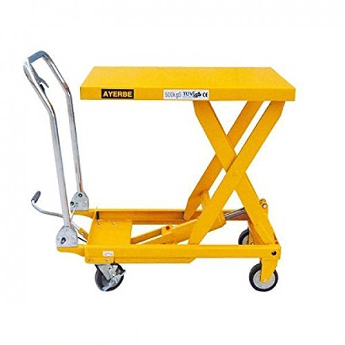 Ayerbe 0003383 Mesa hidraúlica elevadora con capacidad hasta 500 Kgs