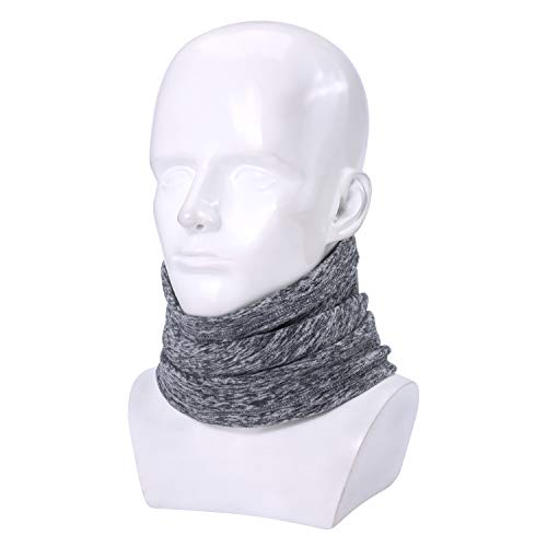LONGLONG Neck Warmer Gaiter- Winter Thicken Windproof Elastic Fleece Skiing Face Scarf