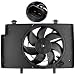 BOXI Engine Cooling Fan Assembly For 2011-2013 Ford Fiesta / 2014-2017 Ford Fiesta L4 1.6L with Air Conditioning (excluding Turbo Models) BE8Z8C607A