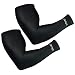 VIVE Arm Sleeve by (Pair) Long Compression Elbow Support - For Shooting Basketballs, Baseball, Football, Crossfit, Running, and UV Sun Protection - Men and Women