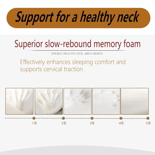 Oreiller cervical à mémoire de forme avec confort supérieur