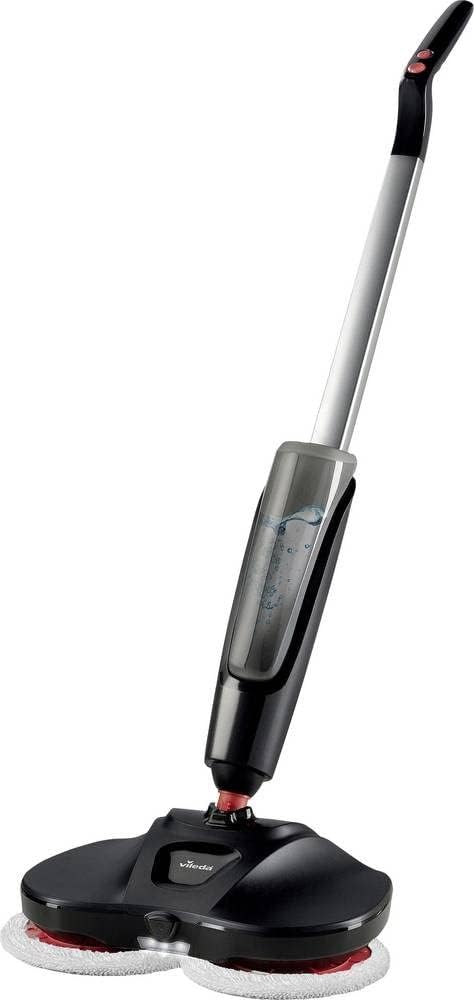 AlfaBot S2 Draadloze Elektrische Mop - Vloerreiniger Met 400ml Tank, 60 Min Looptijd, LED-licht & Sproeier