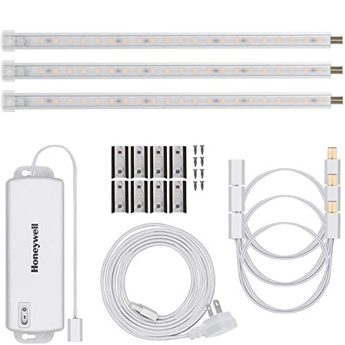 Honeywell UltraPro 10in. Linkable LED Bright Strips, 3 Pack, 1020 Lumens 2700K Warm