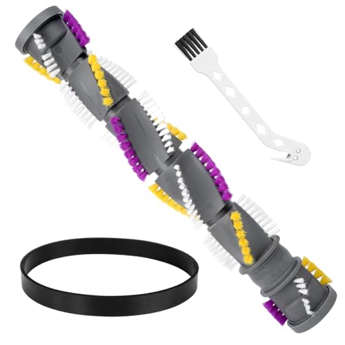 Brush Roll & Belt Kit for Bissell CleanView Swivel Rewind Vacuum Fits 2252 2253 2254 2256 2258 2259 2260 2316 2486 2487 2488 2489 3195 3196 3197 3197A 3198 3198A Replace Parts 1604545 1600159 1611230