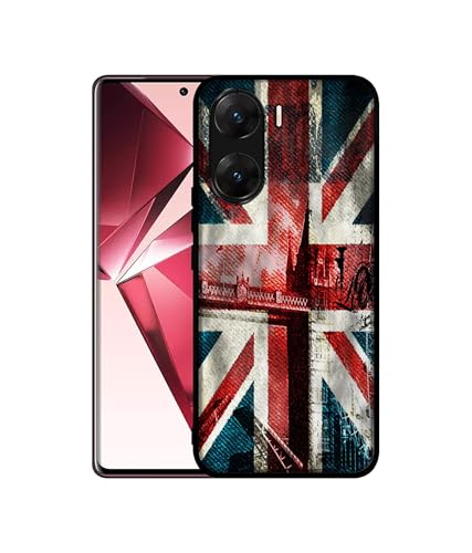 Image of Music Men Design Premium 2D Printed Metal Back Case Cover for Vivo V29E 5G
