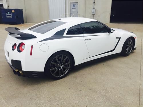 Image of Vinyl White Pearl Car Wrap Paint Replacement Film Roll with Nano Air Release Technology, Stretchable & Waterproof. (24 x 60 inch, White Matte)
