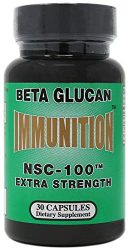 Nutritional Supply Corp Immunition NSC 100 Beta Glucan Extra Strength - 10 mg - 30 Capsules
