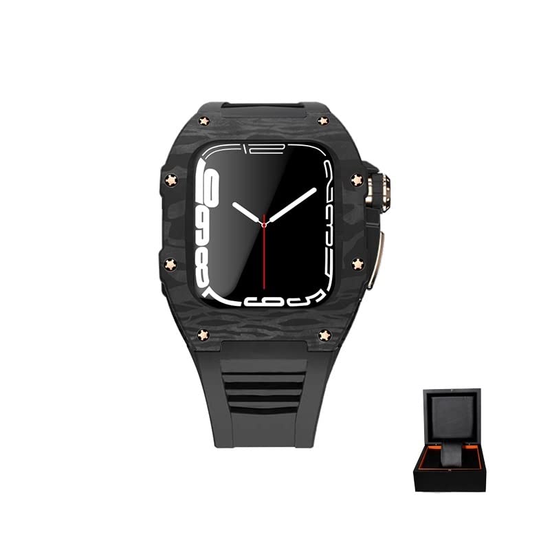 Ensemble bracelet caoutchouc fluoré iWatch ensemble de bandes antichoc