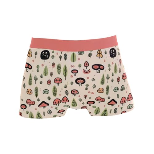 LI ZHI XIN Calzoncillos tipo bóxer para hombre, calzoncillos tipo bóxer para hombre, dibujos animados, graffiti, Multicolor, XXL