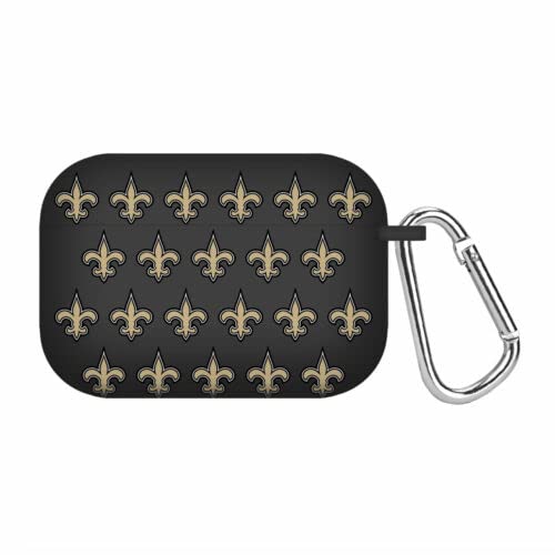 GAME TIME New Orleans Saints HD Case Cover Compatible with Apple AirPods Pro Battery Case (Repeating)