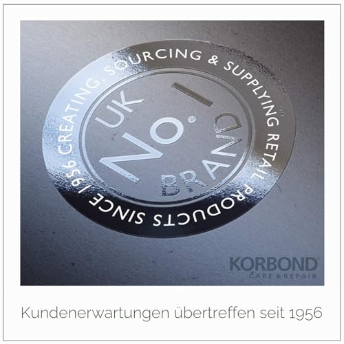 Korbond Saumband zum Aufbügeln – Waschfestes Bügelband & Klebeband zum Hosenkürzen ohne Nähen (10 m x 2cm)