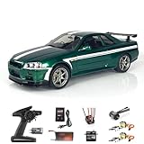 TOUCAN RC HOBBY Metall 1/8 Fernbedienung Drift Rennwagen Capo R34 4x4 RC Autos Bürstenloser Motor