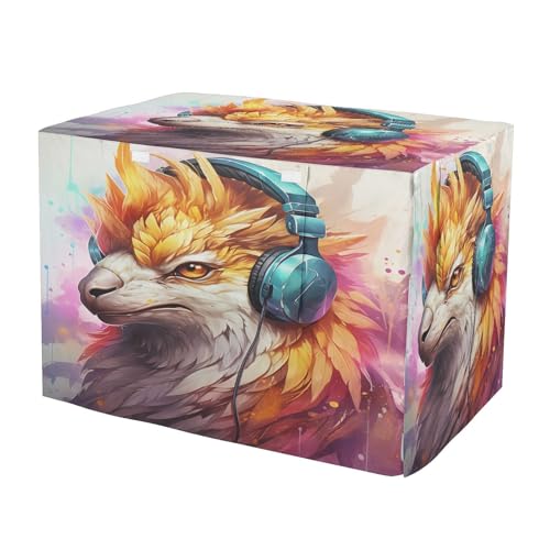 KAAVIYO Cool Musique Bison Housse ImperméAble pour Cage Chien et Chat,Idéale pour Les Cages D'intéRieur D'extéRieur.