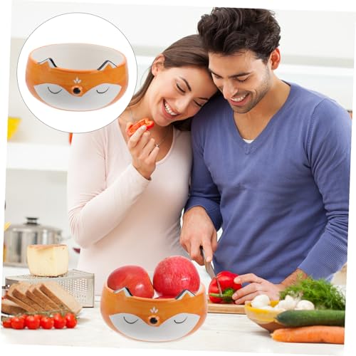 Bol à salade cartoon orange pour égayer vos buffets et repas de restaurant - 7