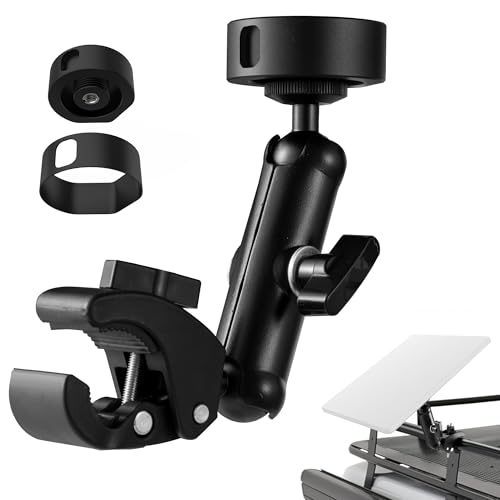 FIUTY for 2025 Starlink Mini Clamp Mount and 2024 Pipe Adapters, Born for Starlink Mini Pipe Adapter and Flat Mount for RV/Pole/Yacht/Camper/Guardrails, 2 in 1 Design