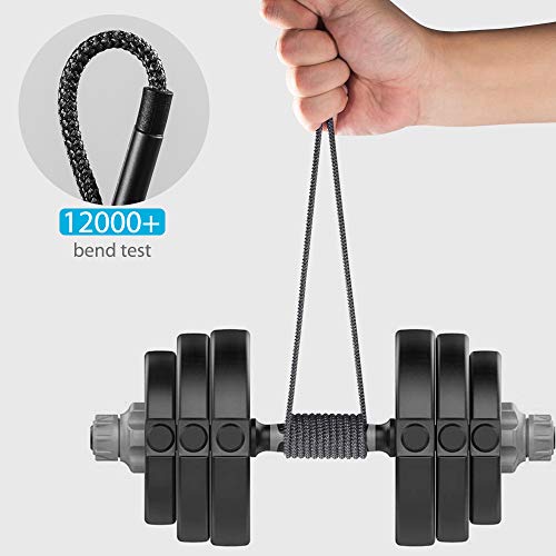 Quntis Usb Certified Type C Cable Usb C Cable Fast Charging - 3Pack 3Ft 6Ft 10Ft Nylon Braided Usb C To Usb A Cable Compatible With Samsung Galaxy S9 S8 Plus Moto Z2 Pixel Xl Lg V30 G6, Black #TOP4