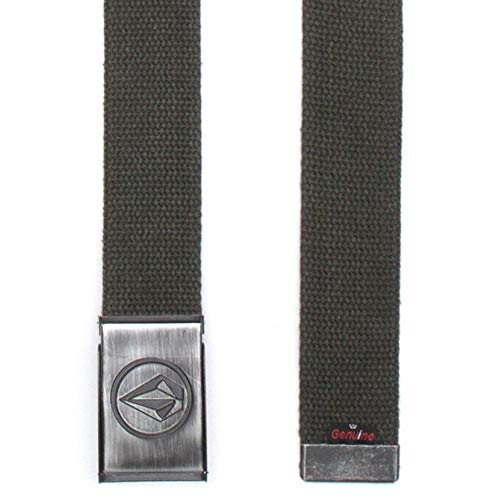 Cinto de lona Volcom Circle - Verde - ÚNICO