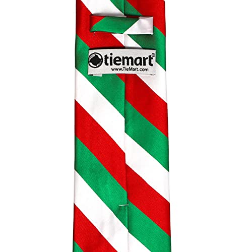 Image of tiemart Men's Striped Tie Standard Length