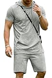 Uni Clau Conjunto de 2 piezas de chándal para hombre, XXX-Large