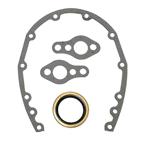 Pirate Mfg Small Block Chevy Timing Cover Gaskets and Seal SBC 283 327 350 383 Hot Rat Rod