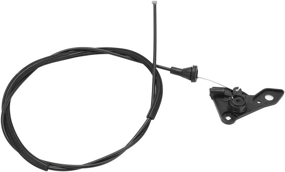 Hood Release Handle for 318i E36 1992-1999 Car Hood Release Latch Cable Rod Replacement Black Accessories 51231960853