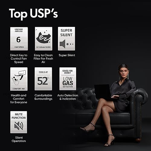 Image of LG 1.5 Ton 5 Star VIRAAT, DUAL Inverter Split AC (Copper, Super Convertible 5-in-1 Cooling, HD Filter with Anti-Virus Protection, RS-Q19BNZE, White)