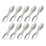 Maiskolben Halter,10 Stücke Edelstahl Maiskolben-Spieße | Hitzebeständige Spieße Für Die Handhabung Und Das Servieren Von Lebensmitteln,Für Haushaltskochen, Outdoor-Essen, Grill Und Barbecue