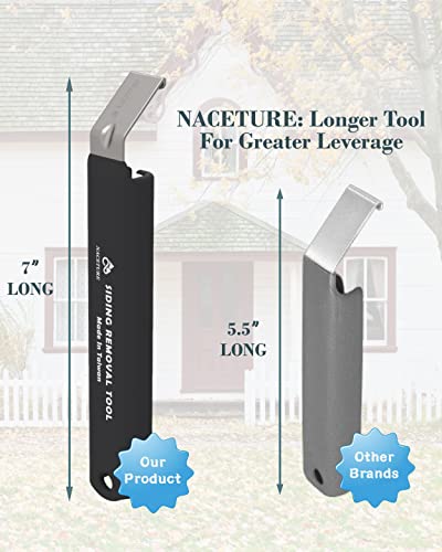 image for NACETURE Vinyl Siding Tools 1 Pack –7 Inch Heavy Duty Vinyl Siding R