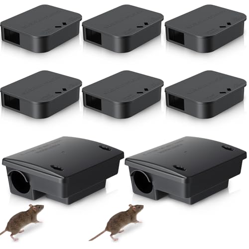 Stations d'appât étanches et verrouillables pour rats | Pack mixte de 16 boîtes - 2