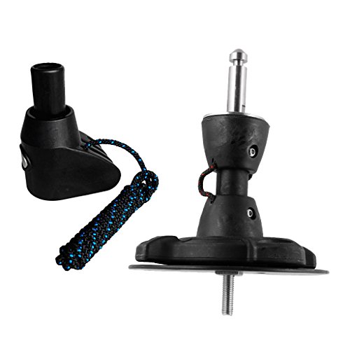 LEIPUPA Windsurfing Tendon Joint Pin Fitting Mast Foot Base Plate and Mast - Thumbnail 4