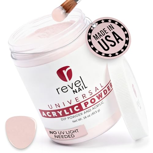 Revel Nail Universal Acrylic and Dip Powder, Salon Pro Size