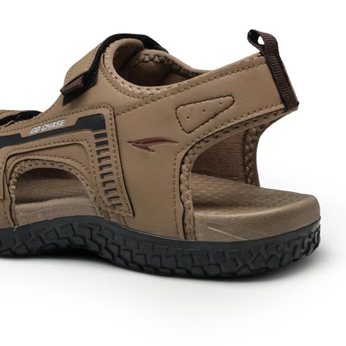 Image of ASIAN Mens VISTARA-23 Casual Sandals with adjustable velcro closure for easy wear with flexible fitting and trendy and stylish looks ideal for everyday use for mens as well as boys