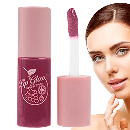 Huile d'éclat pour les lèvres, Brillant à lèvres hydratant, Plump Lip Gloss Lip Care Transparent Toot Lip Oil Teinté, Glass Nourrissant Réparateur Éclaircissant Lip Lines Lip Care Zankie