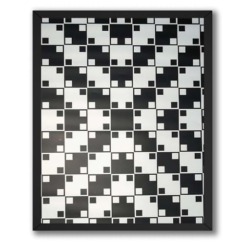 InkFlow Optical Illusion Poster - Surreal Abstract Wall Art Featuring