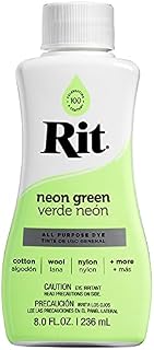 Rit Dye Liquid Fabric Dye, Neon Green, 236ml
