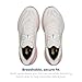 Brooks Women’s Launch 11 Neutral Running Shoe - White/Gold/Pink - 8.5 Medium