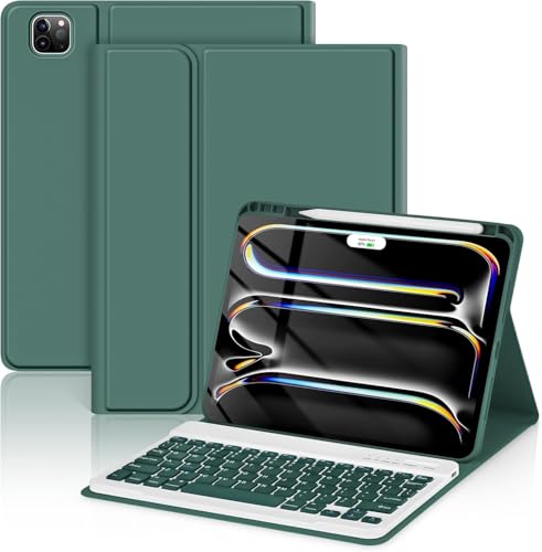 iPad Air 11 Inch Case with Keyboard - Magnetic Floating...