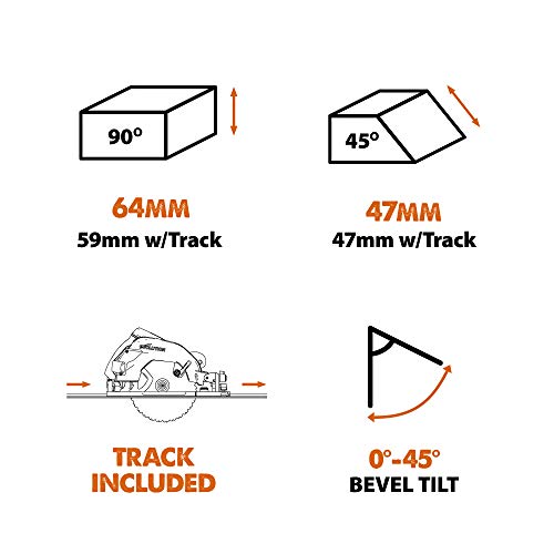 Evolution R185CCSX Multi-Material Circular Saw