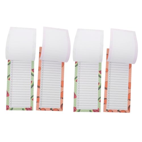 SOPOTUTU 4個 小さい メモ パッド ノート メモ 紙 パッド デイリー アジェンダ ミニ メモ帳 先生 ノート メモ帳 かわいい 仕事 スケ