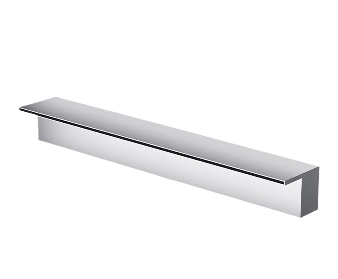 Fontana a cascata personalizzabile in acciaio inox da 40 cm, antiruggine, per giardino/stagno/patio, con tubo morbido e connettore (argento)