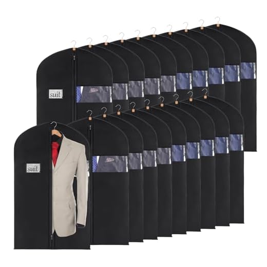 KEEGH 40" Suit Cover Bag Set