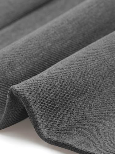 Allegra K Women's Grey Pant Suit Set: Dressy Blazer & Wide Leg Pants for Business Casual Wear - Image 5